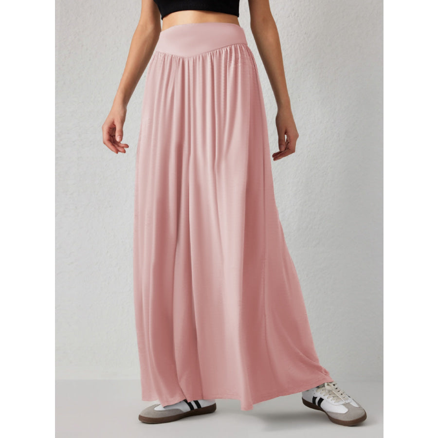 High Waist Wide Leg Pants Apparel and Accessories