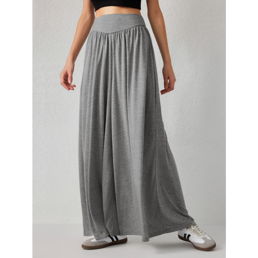 High Waist Wide Leg Pants Apparel and Accessories