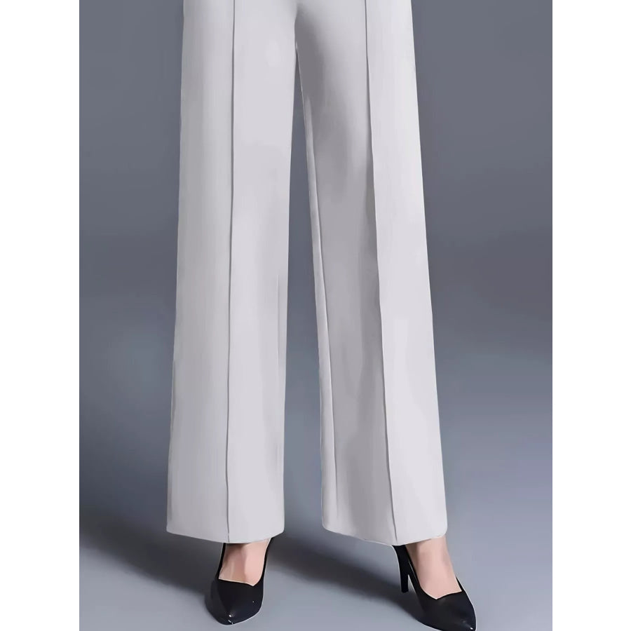 High Waist Wide Leg Pants Apparel and Accessories
