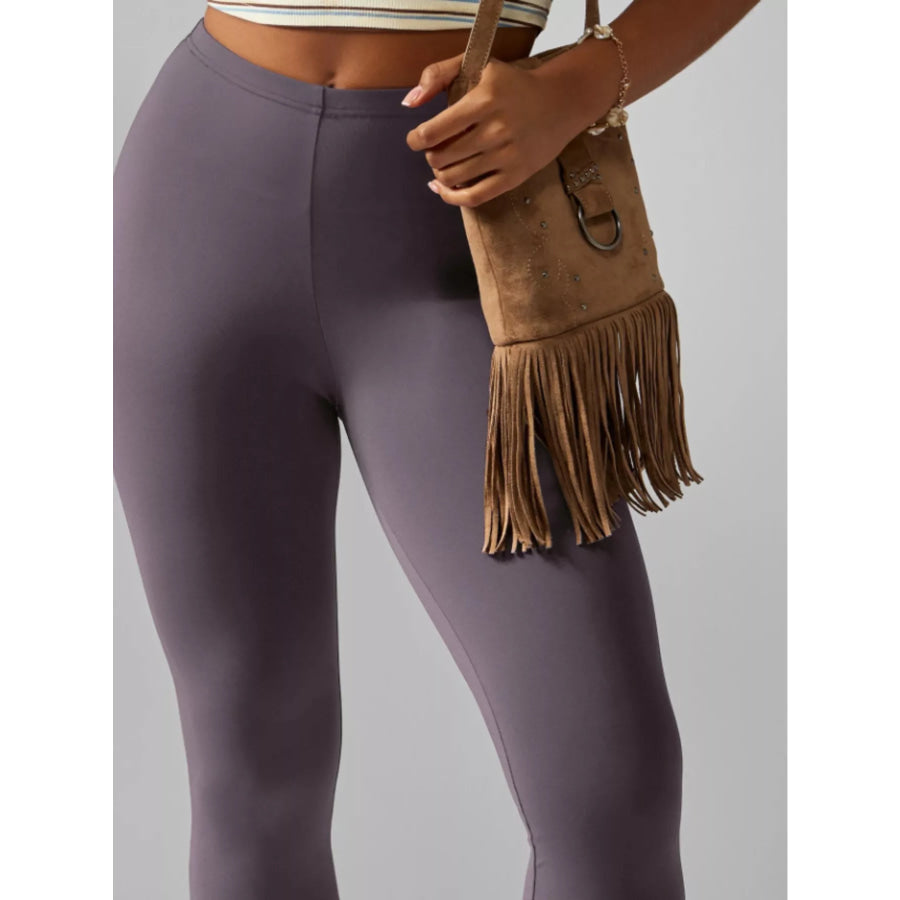 High-Waisted Active Capri Leggings Apparel and Accessories
