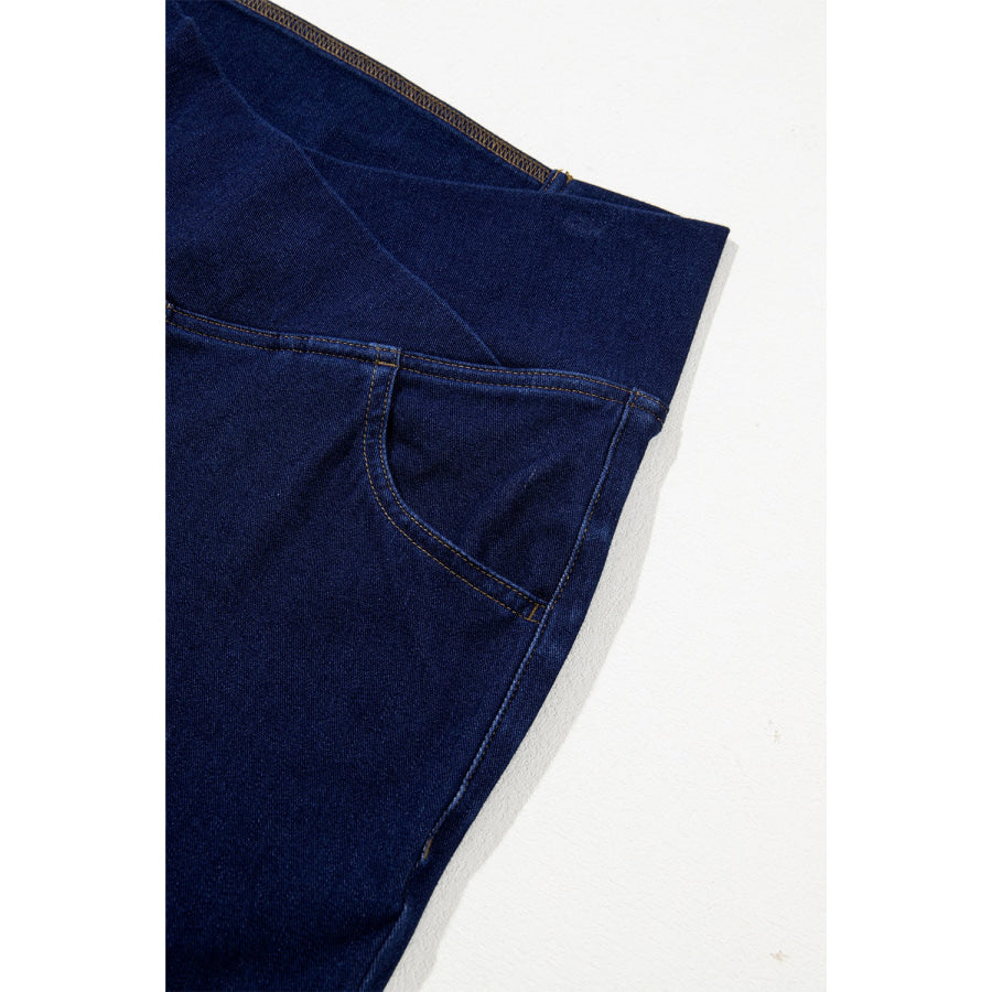 High-Waisted Flare Jeans Apparel and Accessories