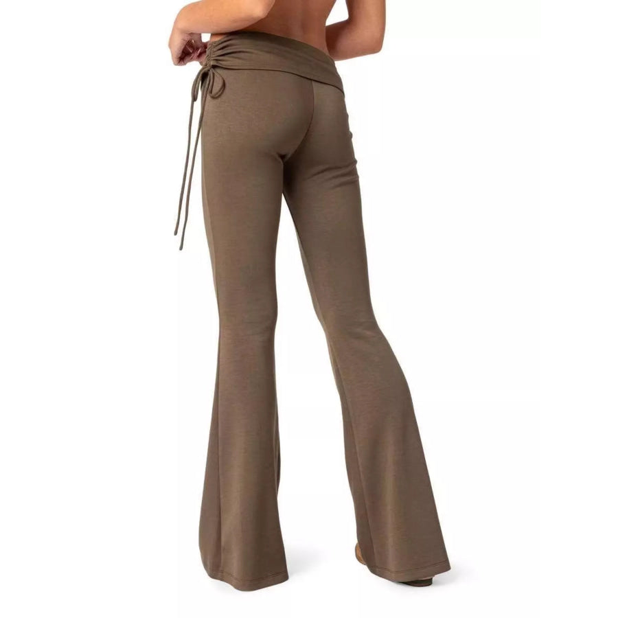 High-Waisted Flare Pants Apparel and Accessories