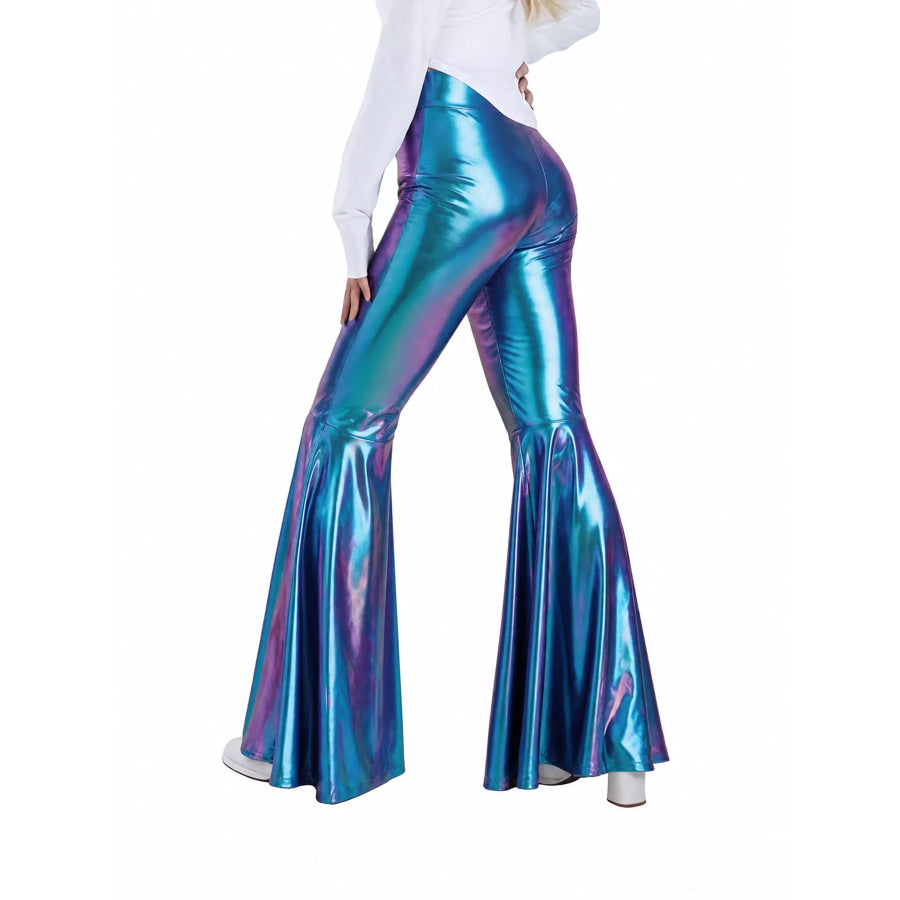 High-Waisted Flare Pants Apparel and Accessories