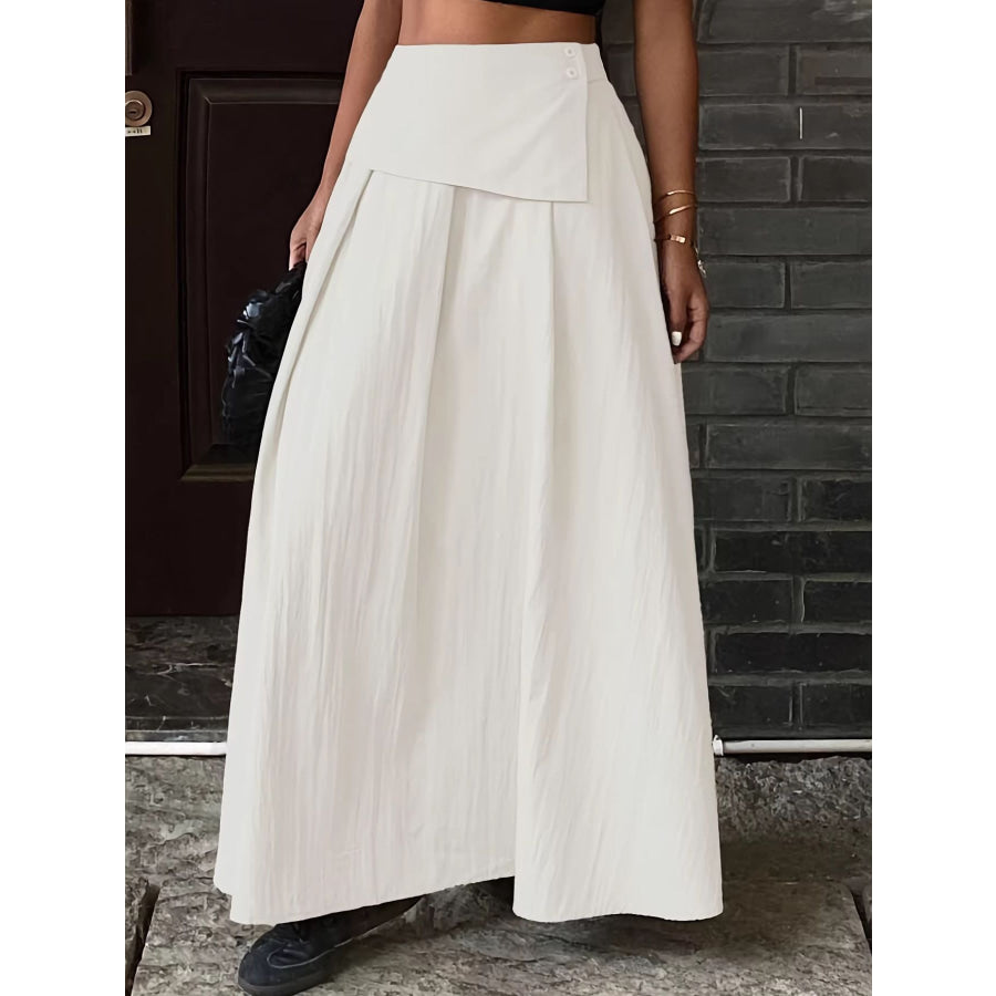 High-Waisted Maxi Skirt Apparel and Accessories