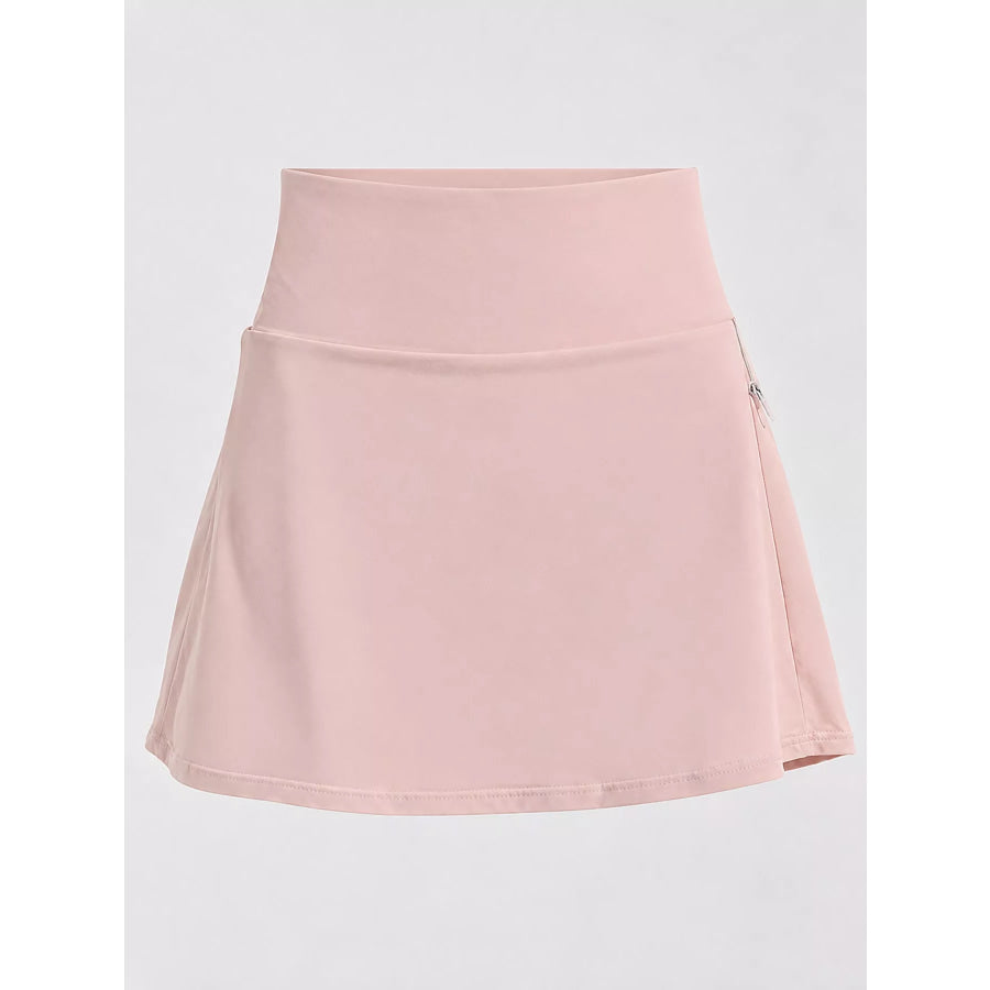 High-Waisted Pleated Active Skirt Apparel and Accessories