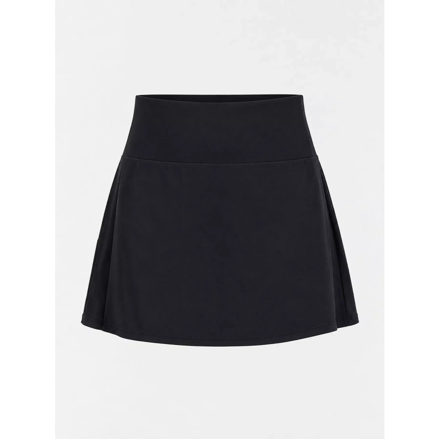 High-Waisted Pleated Active Skirt Apparel and Accessories