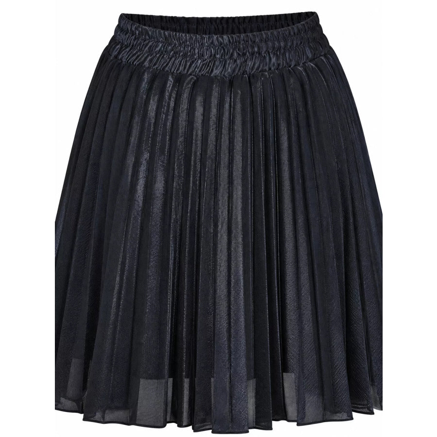 High-Waisted Pleated Maxi Skirt Apparel and Accessories