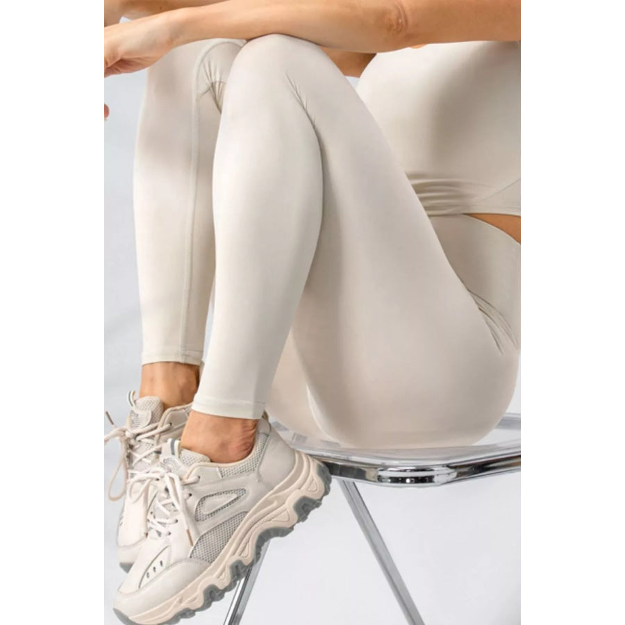 High-Waisted Seamless Active Leggings Apparel and Accessories