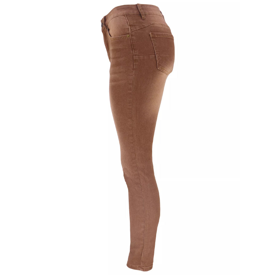 High-Waisted Slim-Fit Jeans Apparel and Accessories