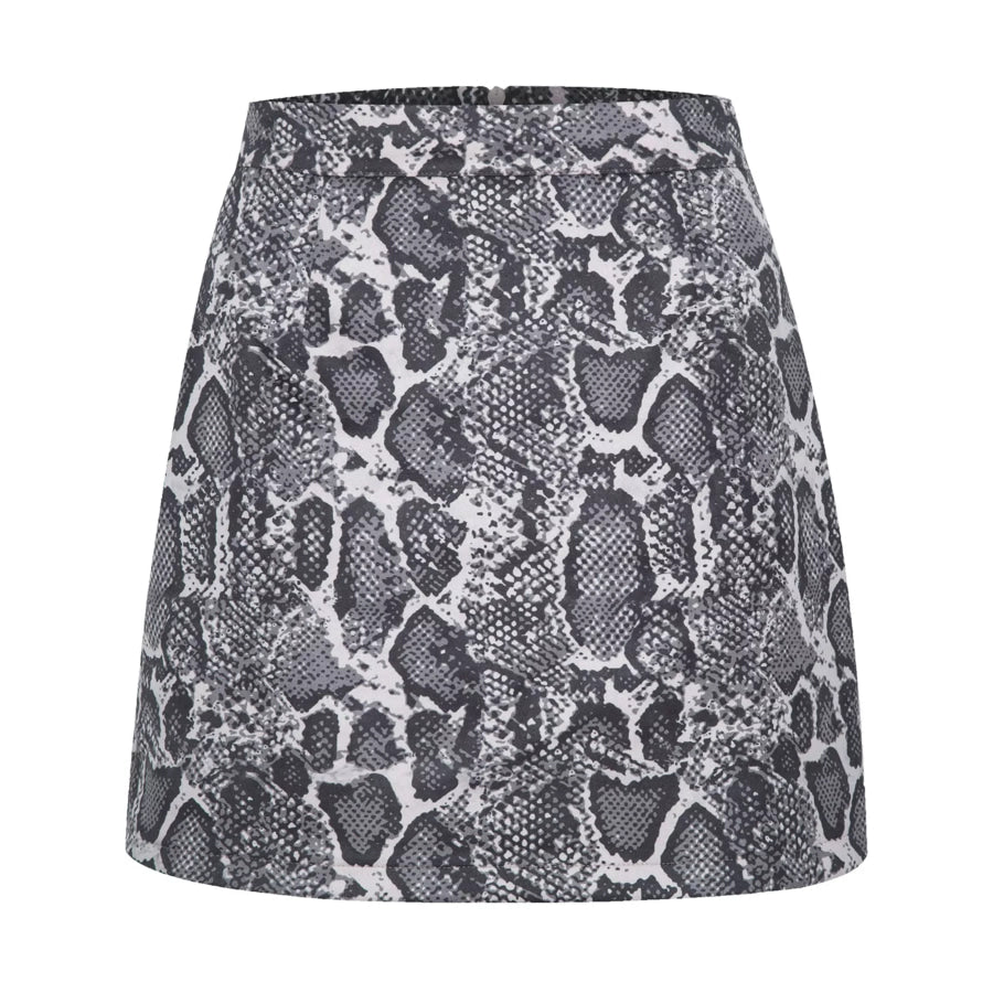 High-Waisted Slit Skirt Apparel and Accessories