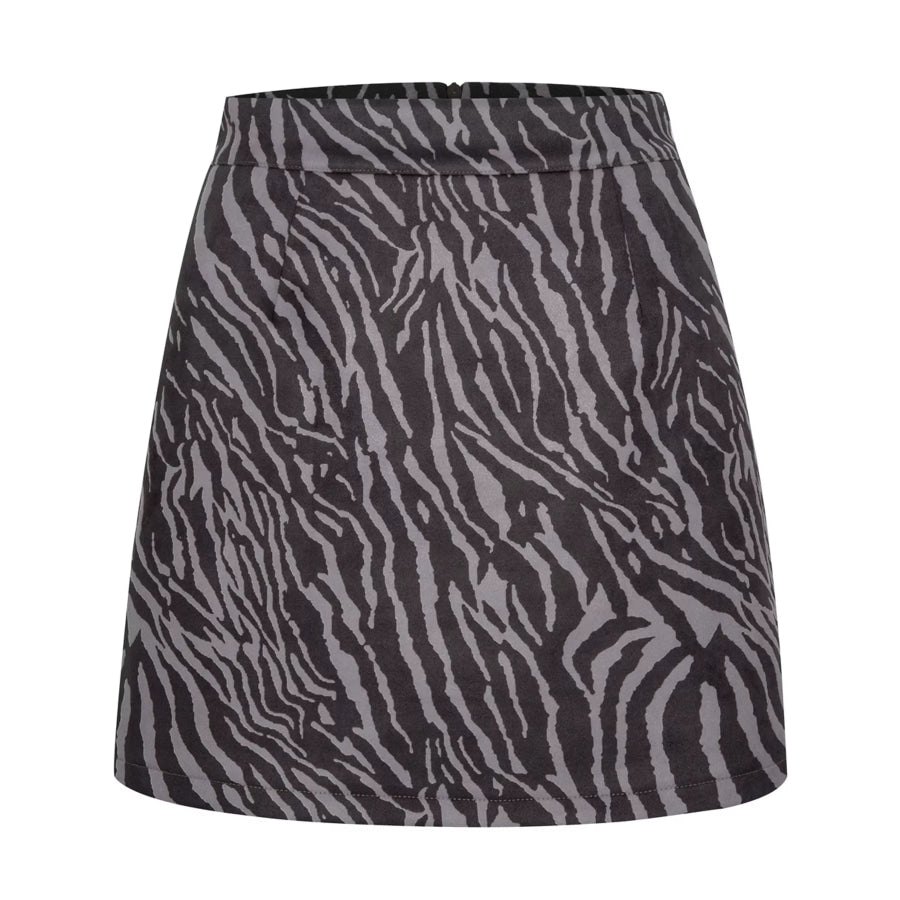 High-Waisted Slit Skirt Apparel and Accessories