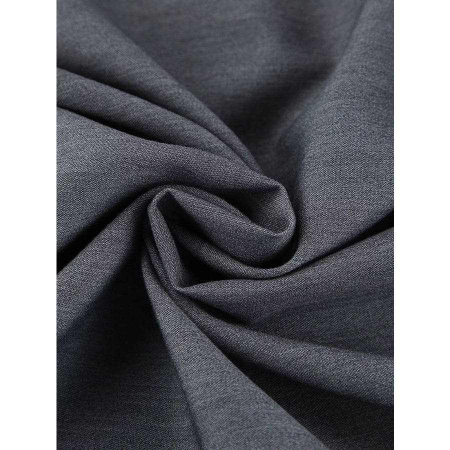 High-Waisted Wide-Leg Pleated Pants Apparel and Accessories