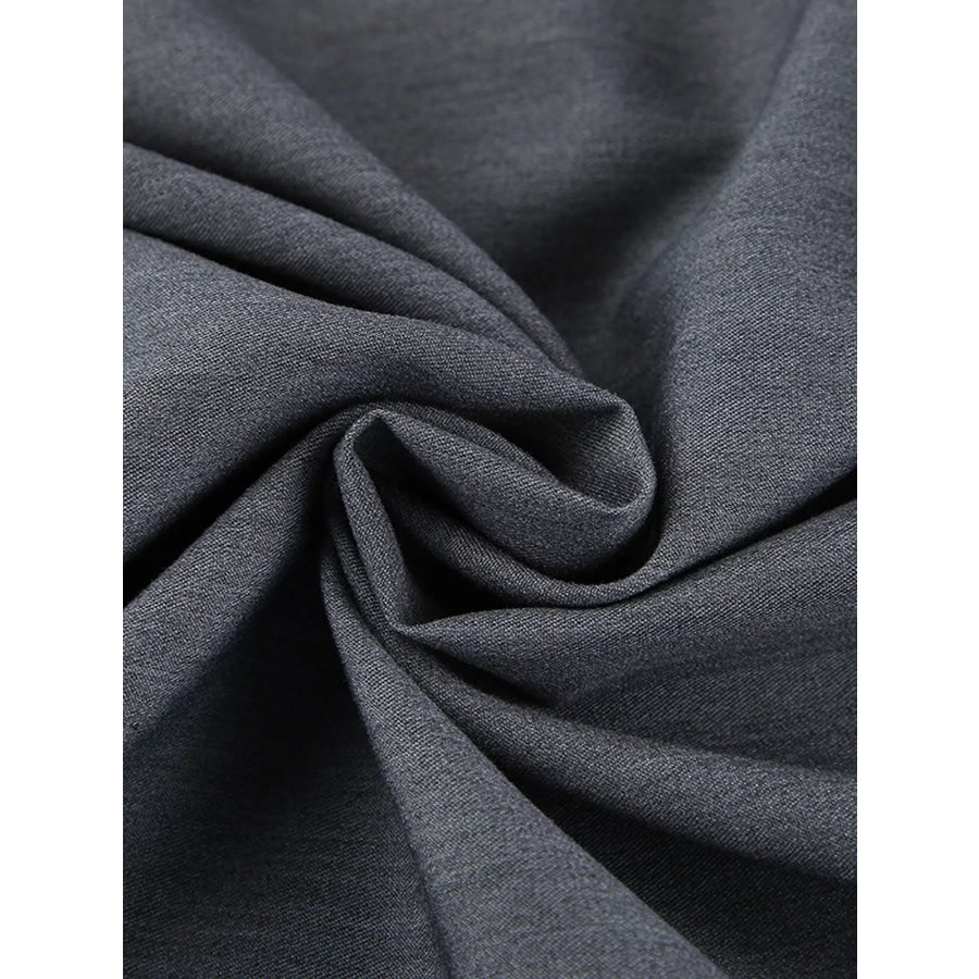 High-Waisted Wide-Leg Pleated Pants Apparel and Accessories