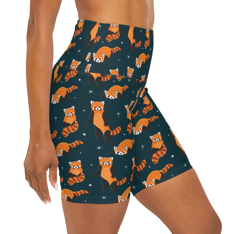 High Waisted Yoga Shorts (AOP) All Over Prints