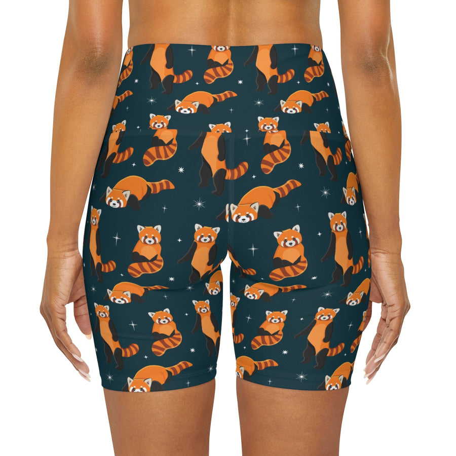 High Waisted Yoga Shorts (AOP) All Over Prints