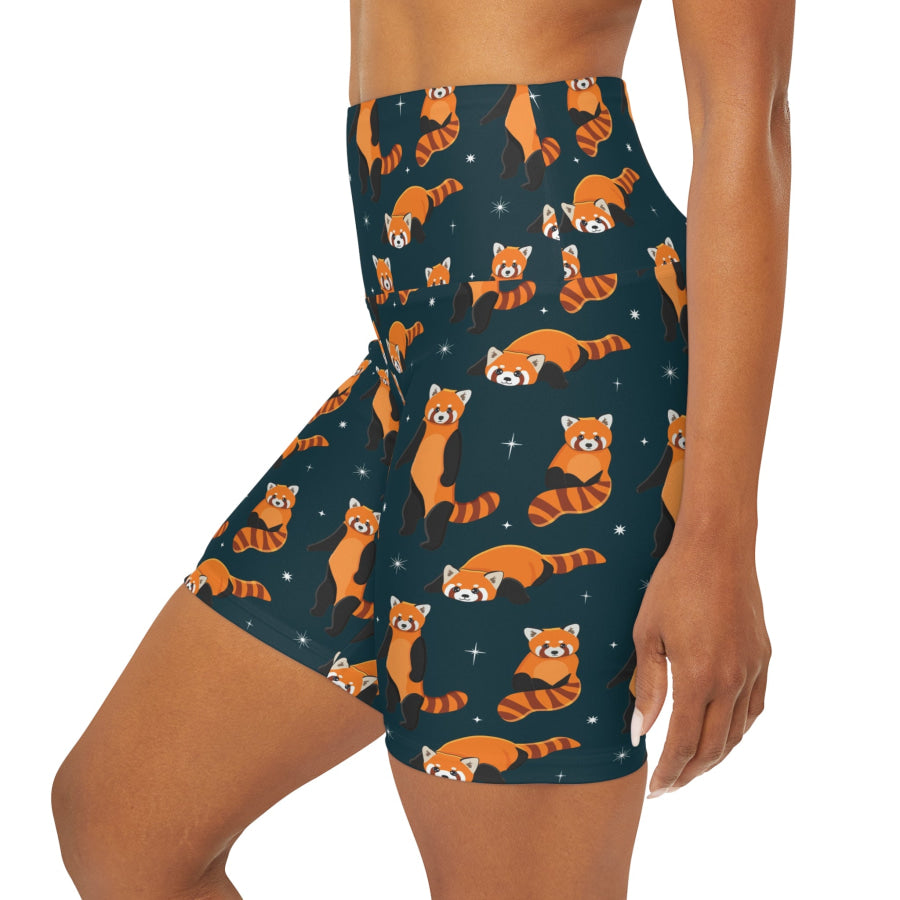 High Waisted Yoga Shorts (AOP) All Over Prints