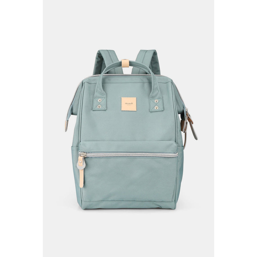 Himawari Water Resistant Canvas Backpack Bag with Side Pockets Teal / One Size Apparel and Accessories