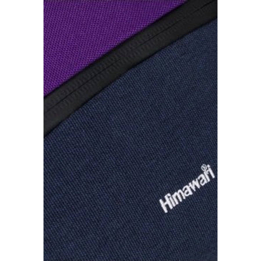 Himawari Waterproof Canvas Adjustable Strap Sling Bag Purple / One Size Apparel and Accessories