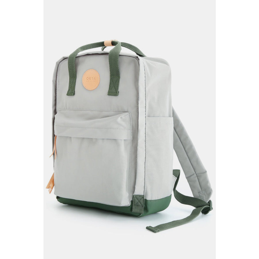 Himawari Waterproof Canvas Backpack Bag with Side Pockets Apparel and Accessories