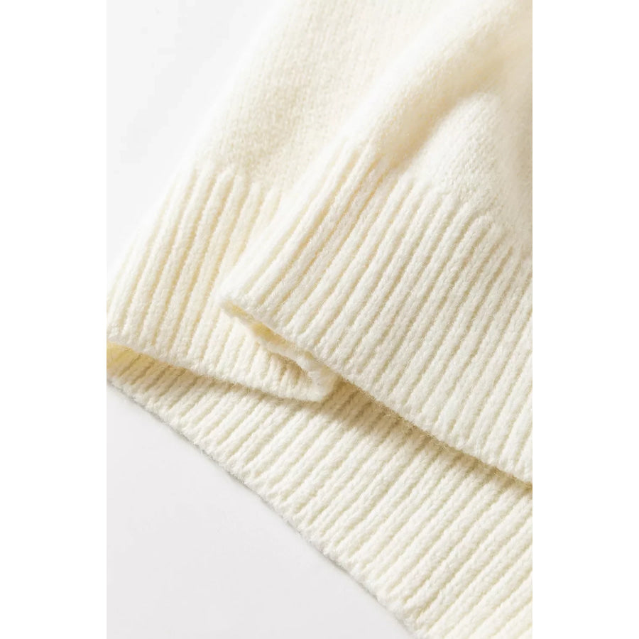 ’HO HO HO’ Button Up Knit Cardigan Apparel and Accessories