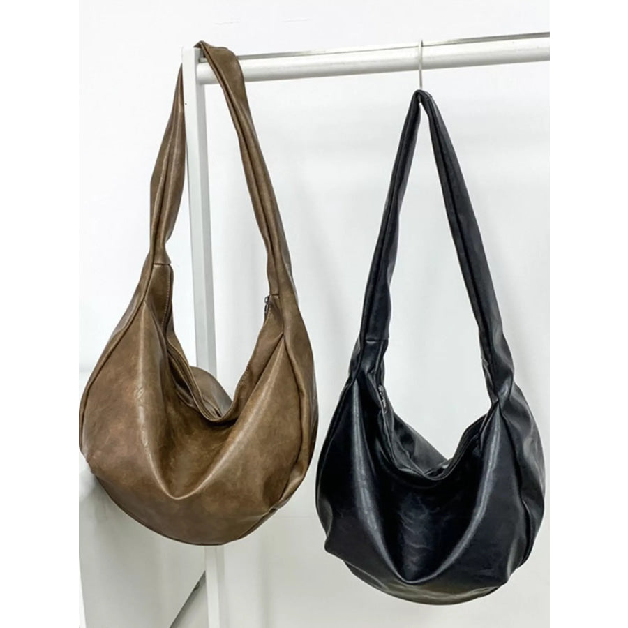 Hobo Style Crossbody Bag Apparel and Accessories