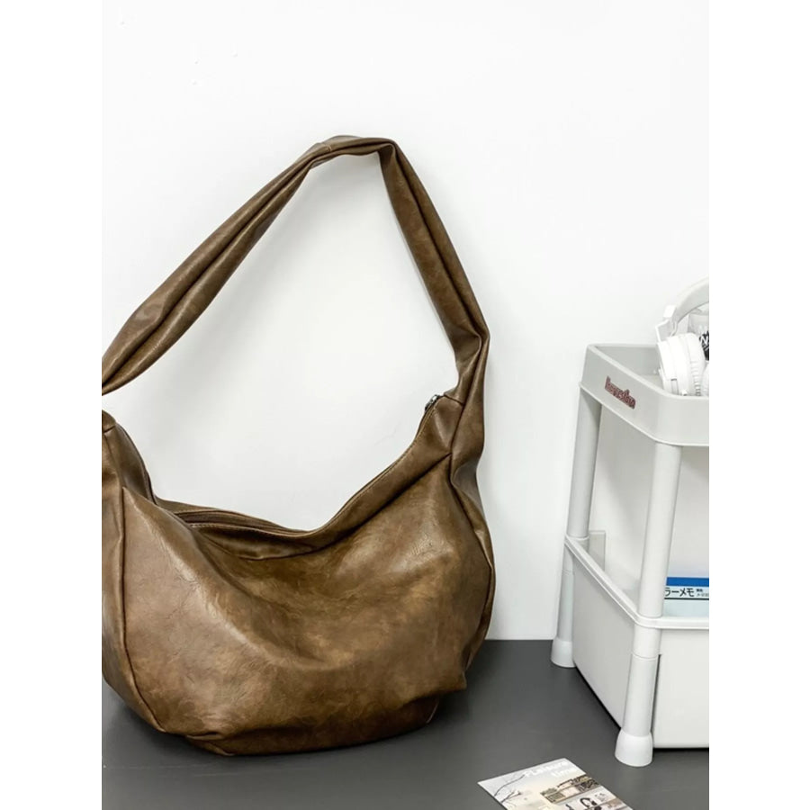 Hobo Style Crossbody Bag Apparel and Accessories