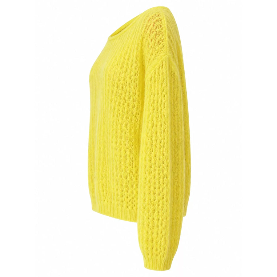 Hollow-Out Breathable Knit Cover Up Top Apparel and Accessories