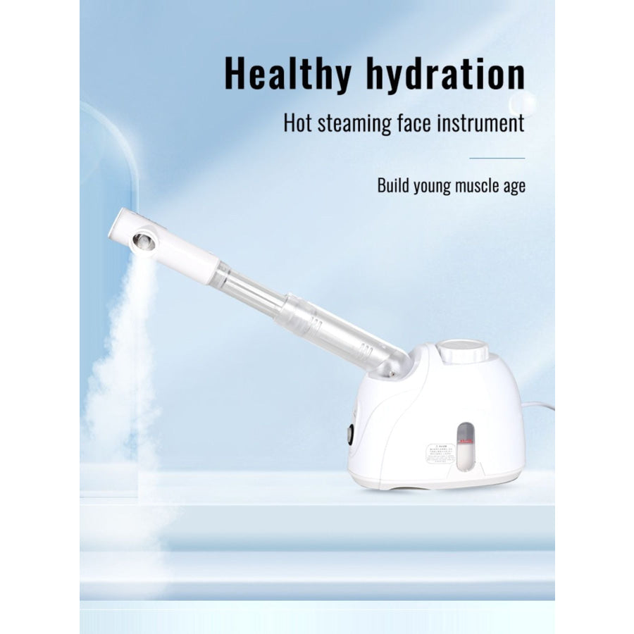 Hot Steaming Facial Beauty Device White / North American plug Apparel and Accessories