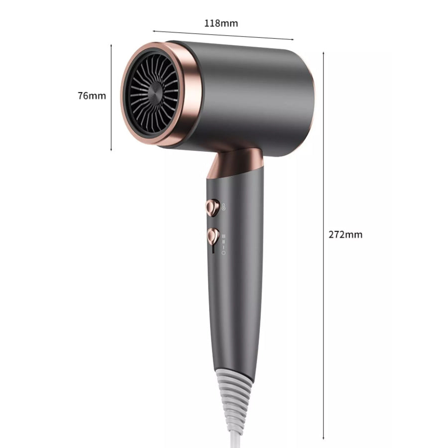 Household Hair Dryer with Temperature Control Apparel and Accessories