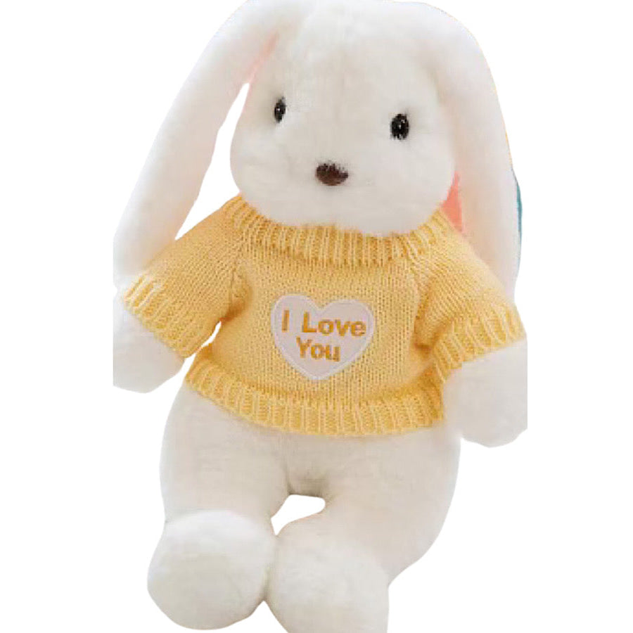 I Love You Plush Cream Bunny WS 700 Gifts
