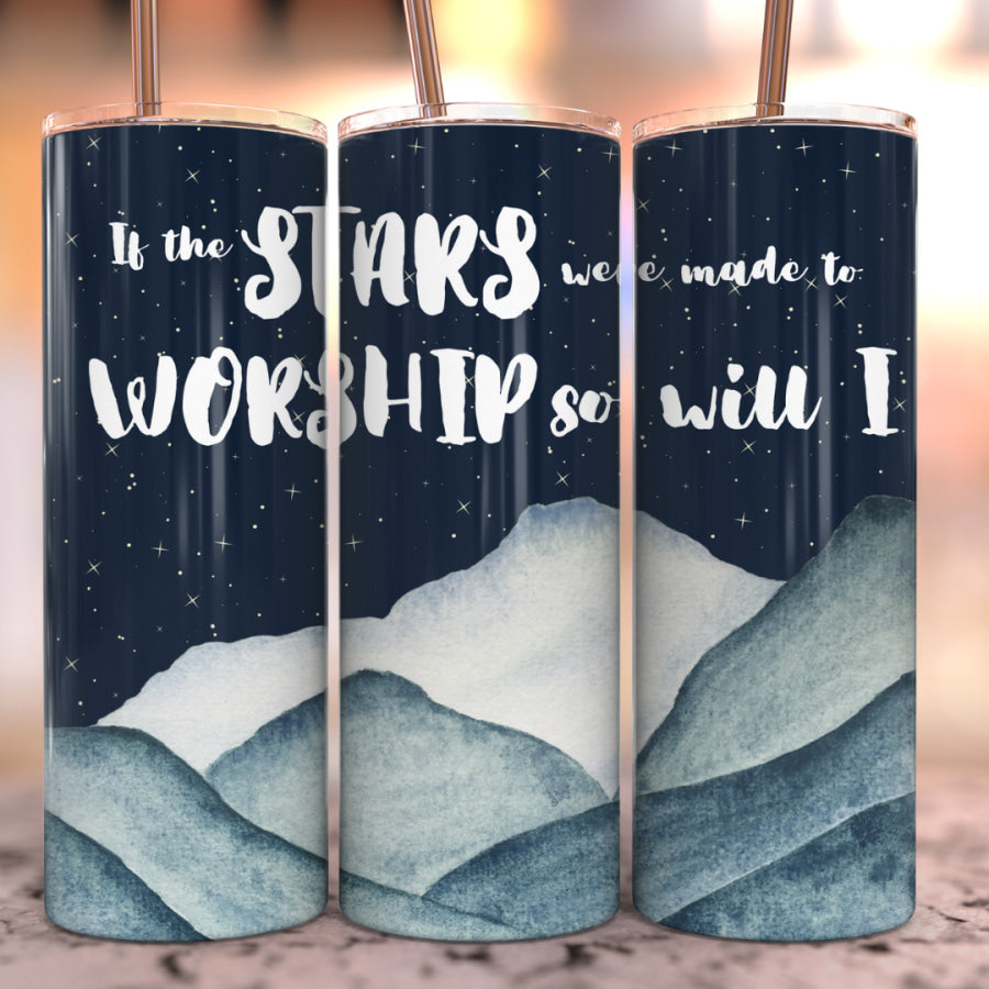 If The Stars Stainless Steel Tumbler Food &amp; Beverage Carriers