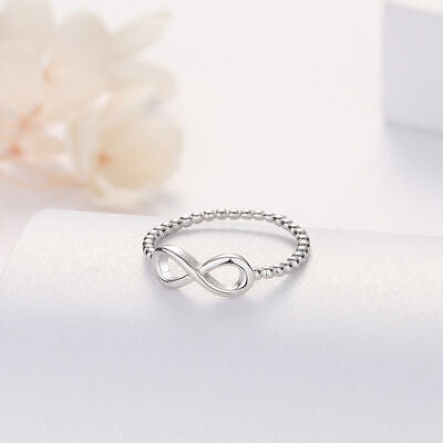 Infinity Zircon 925 Sterling Silver Ring Clothing