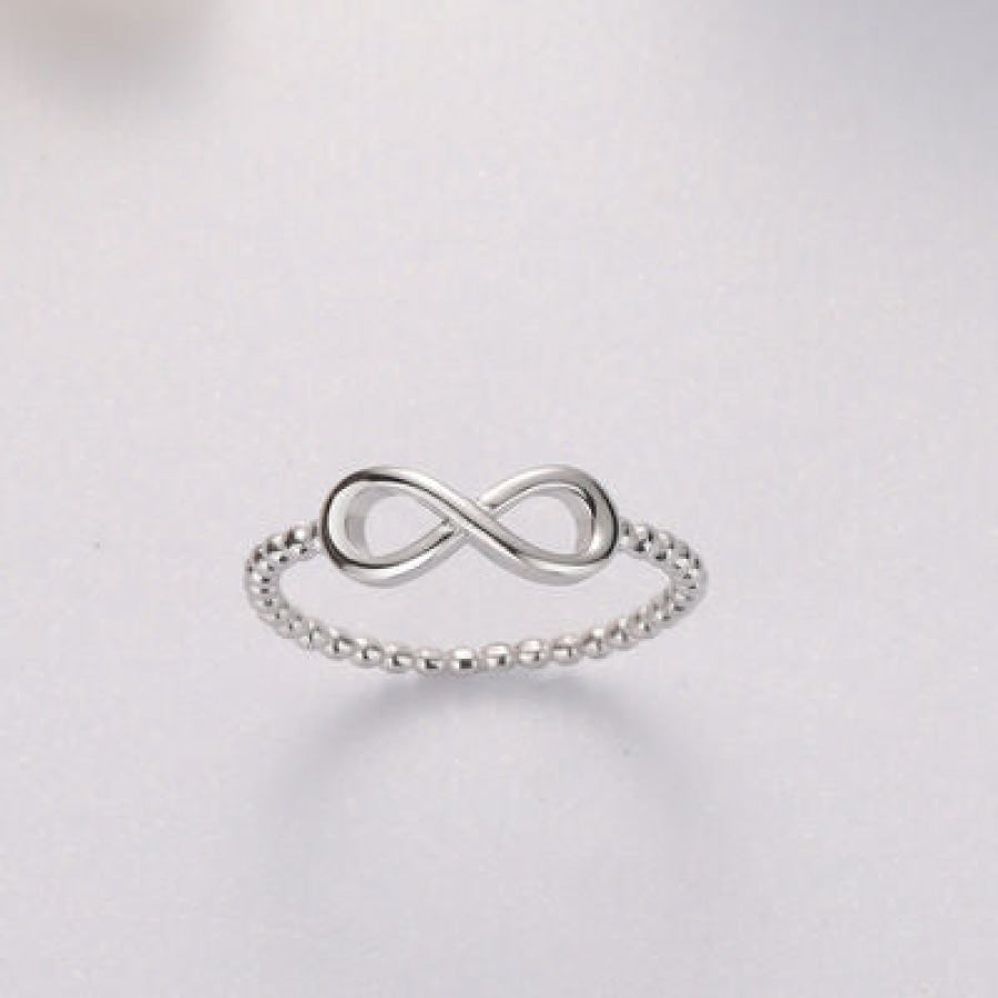 Infinity Zircon 925 Sterling Silver Ring Clothing