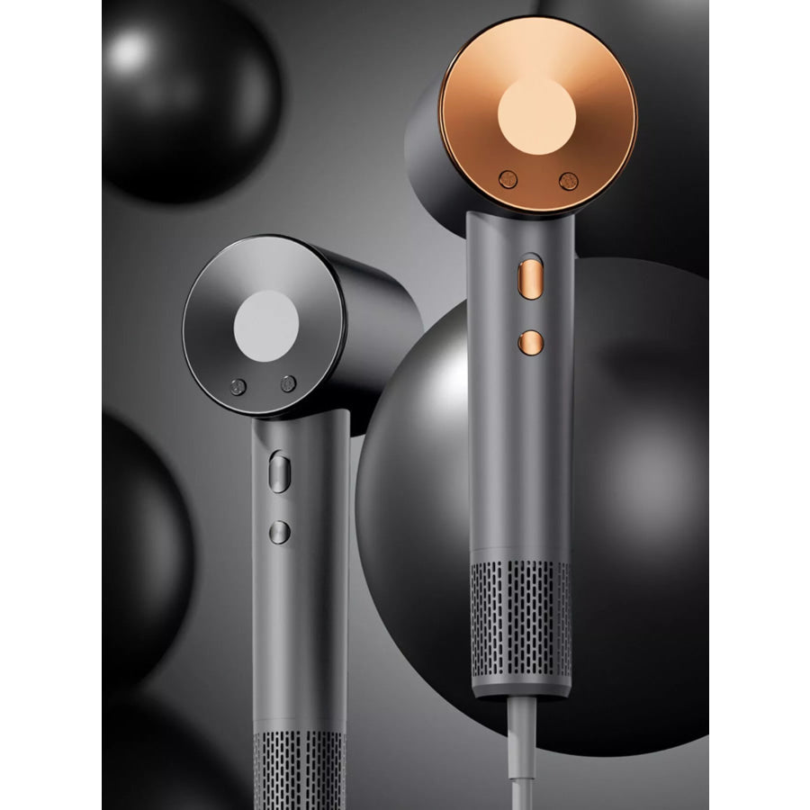 Intelligent Temperature Control High-Speed Hair Dryer Gold / European plug Apparel and Accessories
