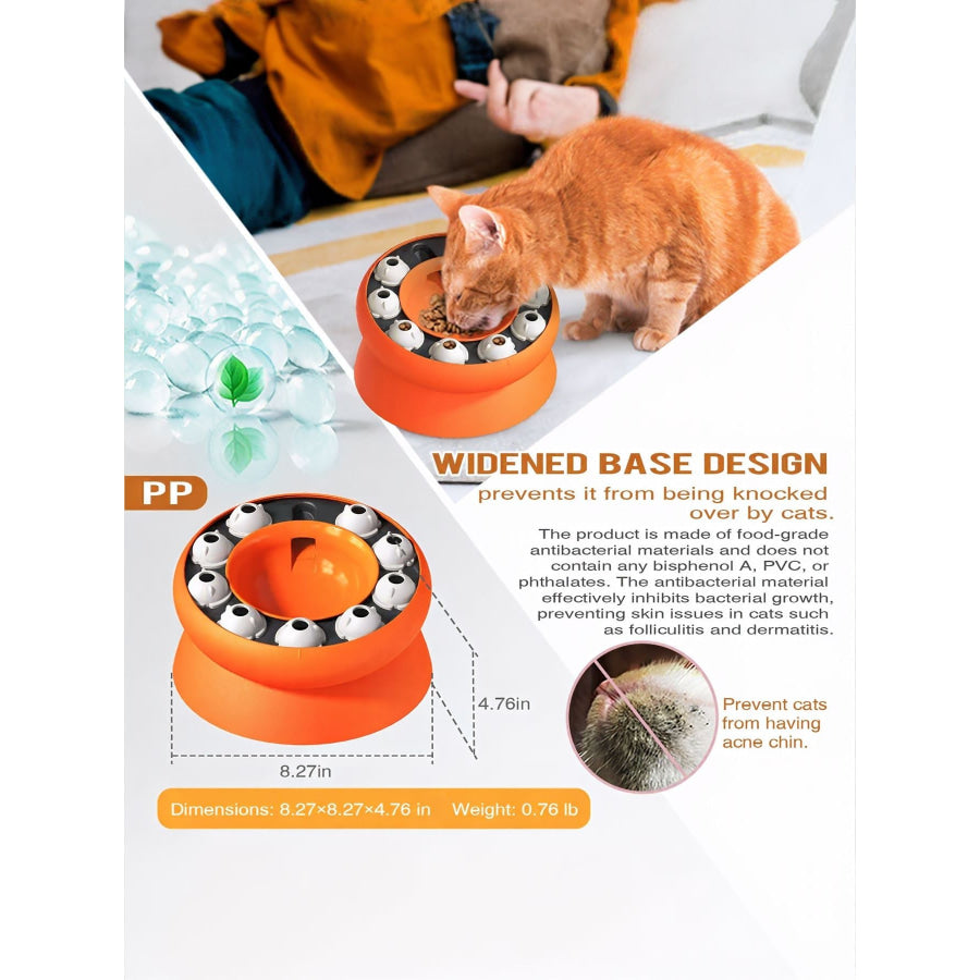Interactive Cat Treat Dispenser Puzzle Toy Apparel and Accessories
