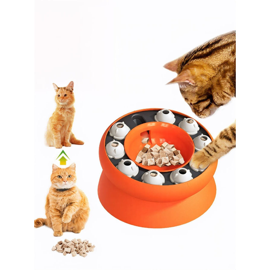 Interactive Cat Treat Dispenser Puzzle Toy Apparel and Accessories