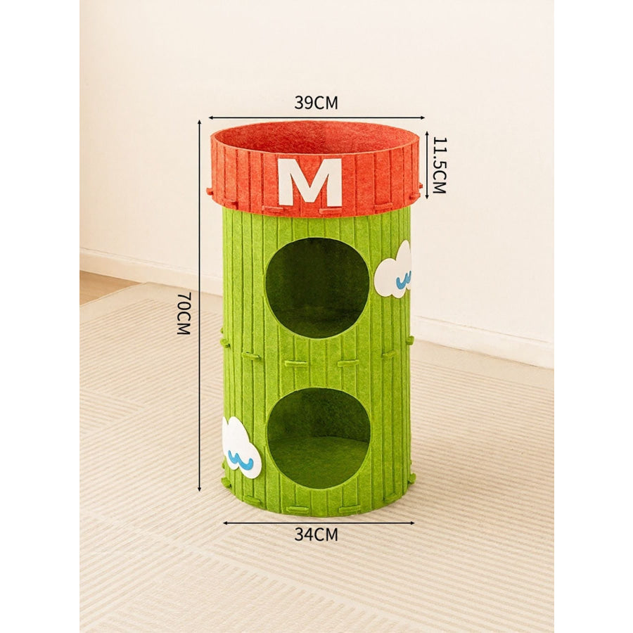 Interactive Cube Cat House & Tunnel System Apparel and Accessories