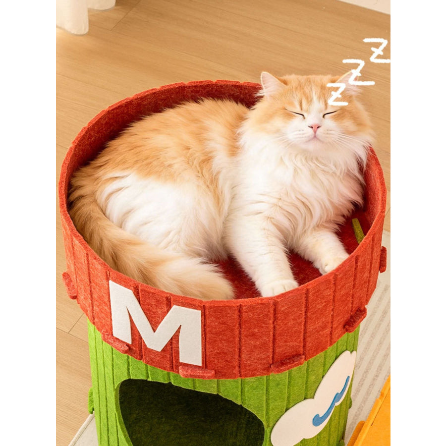 Interactive Cube Cat House & Tunnel System Apparel and Accessories