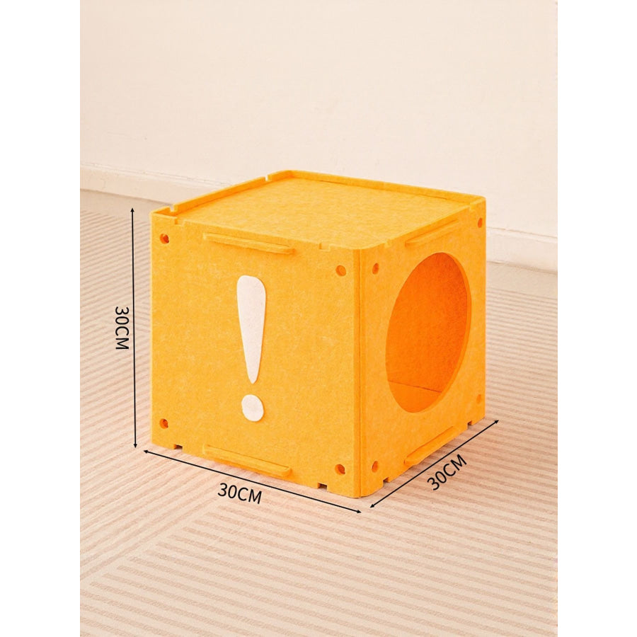 Interactive Cube Cat House & Tunnel System Gold / ONESIZE Apparel and Accessories