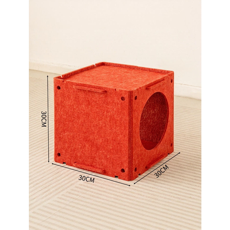 Interactive Cube Cat House & Tunnel System Scarlet / ONESIZE Apparel and Accessories