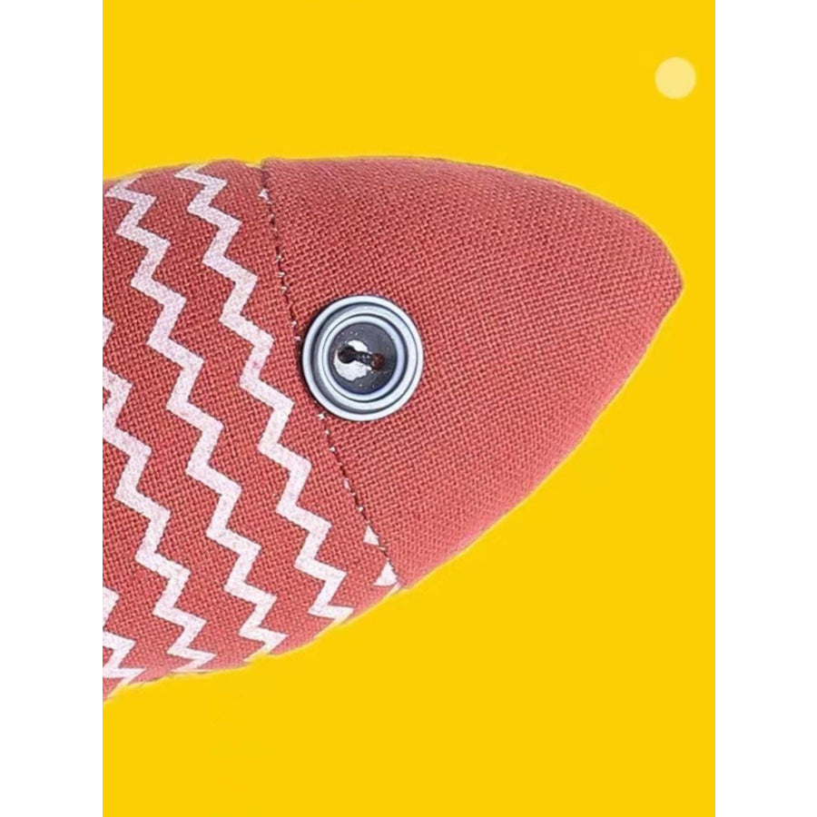Interactive Fish Shape Pet Plush Toys Apparel and Accessories