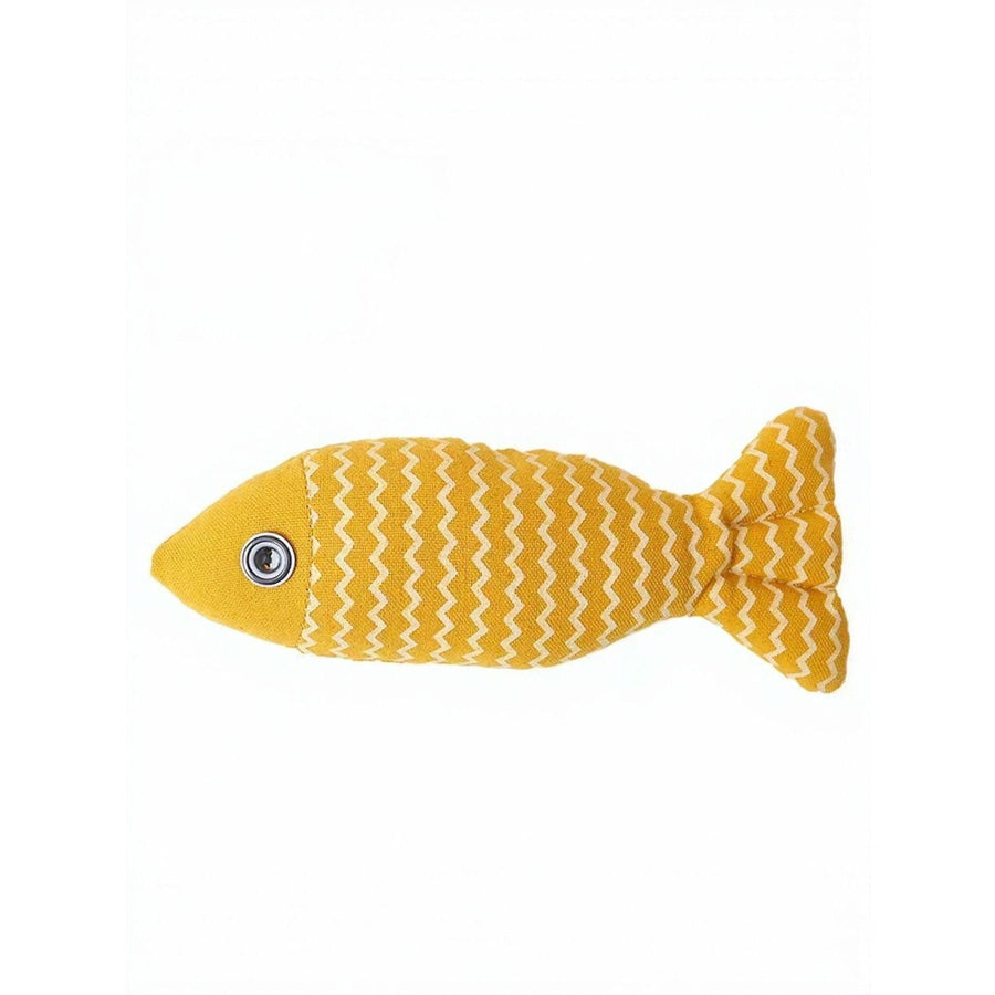Interactive Fish Shape Pet Plush Toys Apparel and Accessories