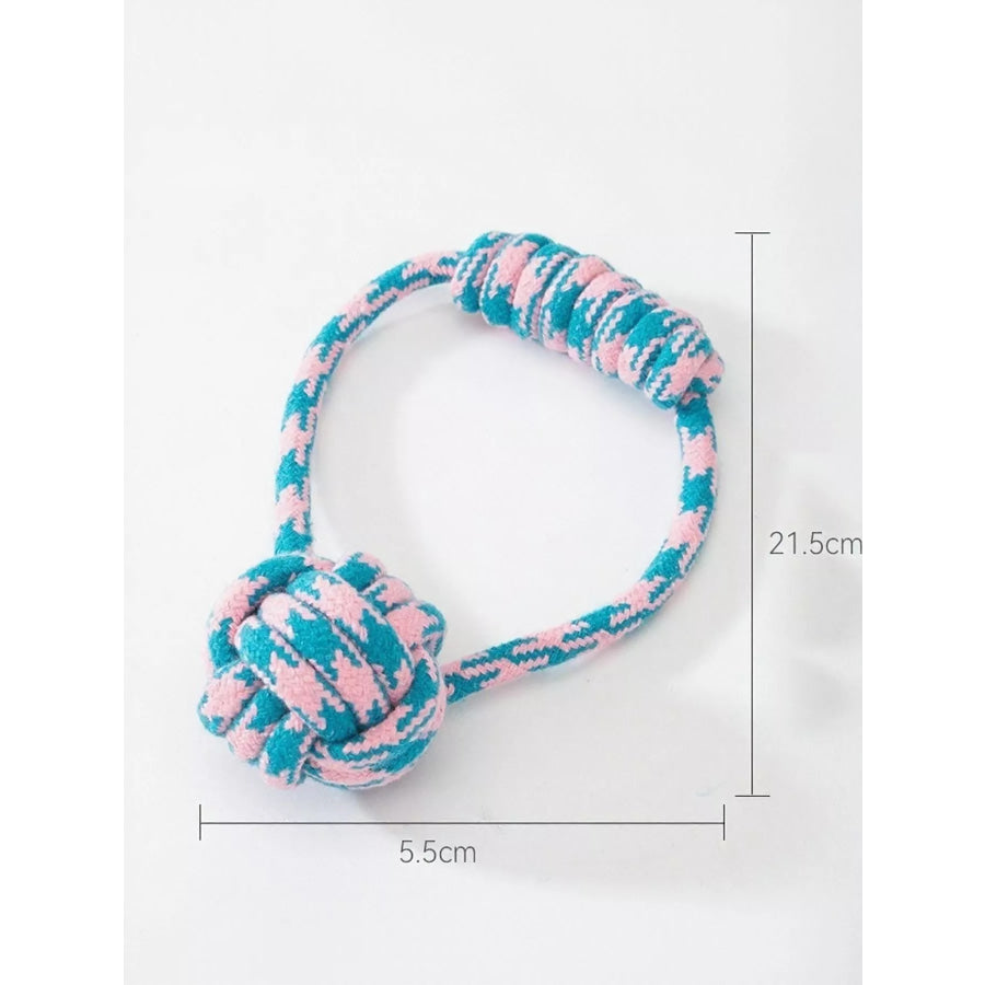 Interactive Rope Knot Pet Toys Ball 1 / ONESIZE Apparel and Accessories