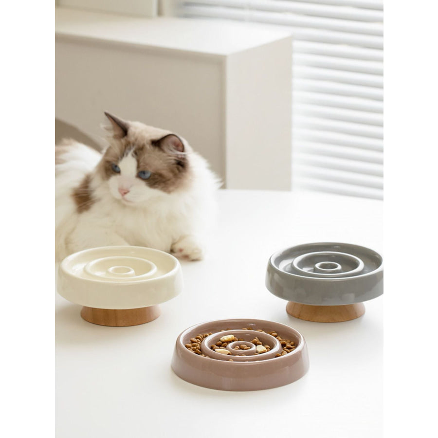 Interactive Slow Feeder Pet Bowl Apparel and Accessories