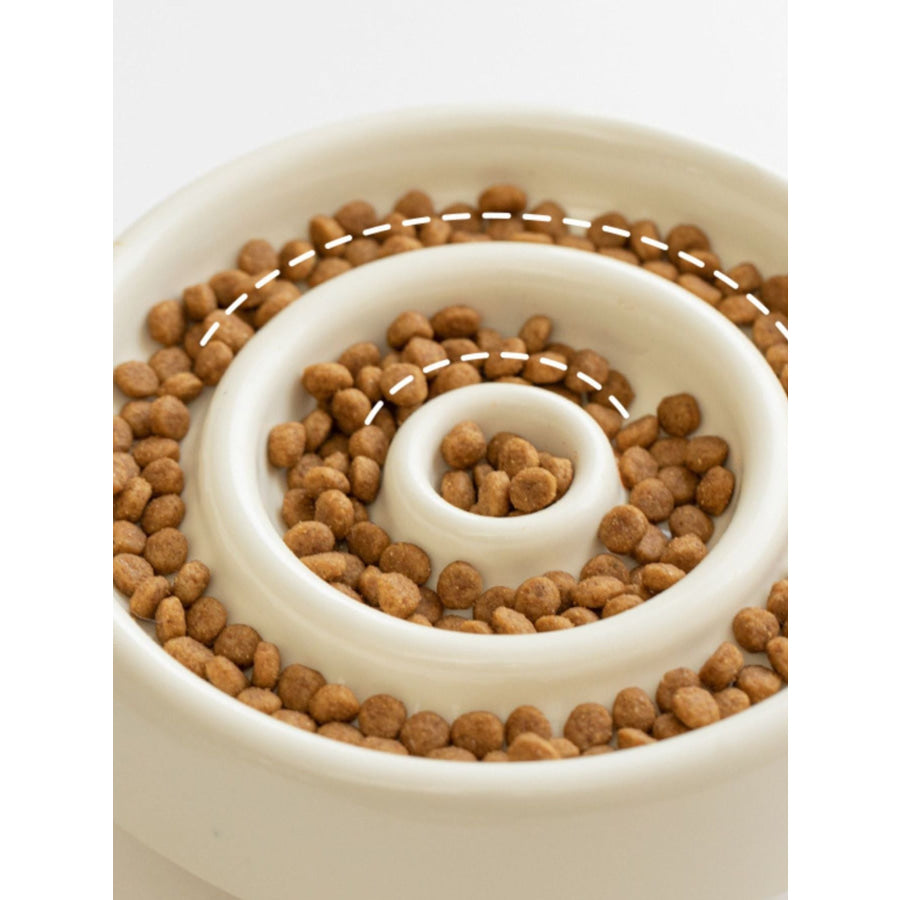 Interactive Slow Feeder Pet Bowl Apparel and Accessories