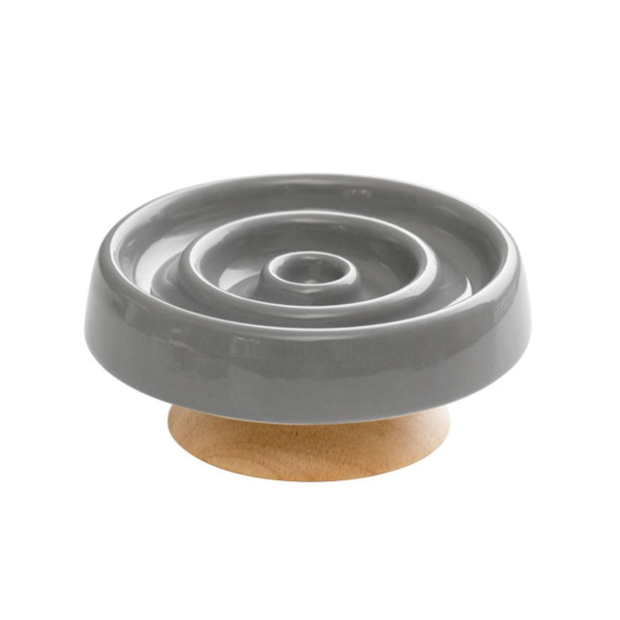 Interactive Slow Feeder Pet Bowl Dark Gray / ONESIZE Apparel and Accessories