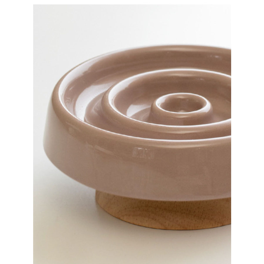 Interactive Slow Feeder Pet Bowl Taupe / ONESIZE Apparel and Accessories