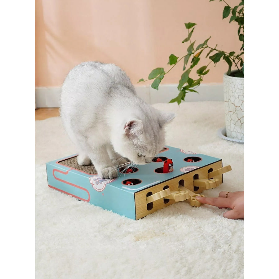 Interactive Whack-A-Mole Cat Toy Box Toy Box (no Shaker) / ONESIZE Apparel and Accessories