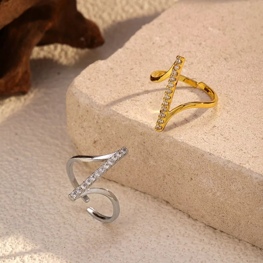 Irregular Rhinestone Ring Apparel and Accessories