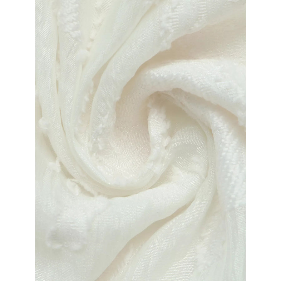Jacquard Zip Up Long Sleeve Jacket Apparel and Accessories